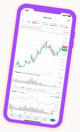 uren capitrace crypto dashboard on mobile showing live portfolio